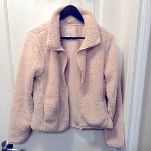 CORE zippered jacket. Light pink, size L.